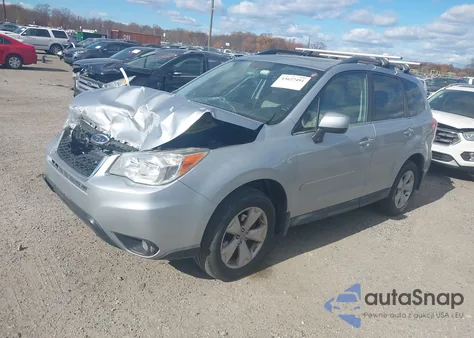 2016 Subaru Forester 2.5I Limited from USA, damaged, VIN JF2SJAKC3GH427043